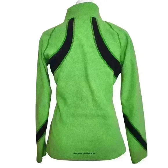 Under armour women's green/black pullover long sleeve sweater size XS - Picture 2 of 8